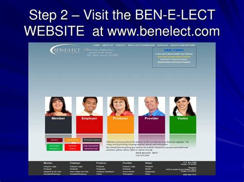 ben e lect website.